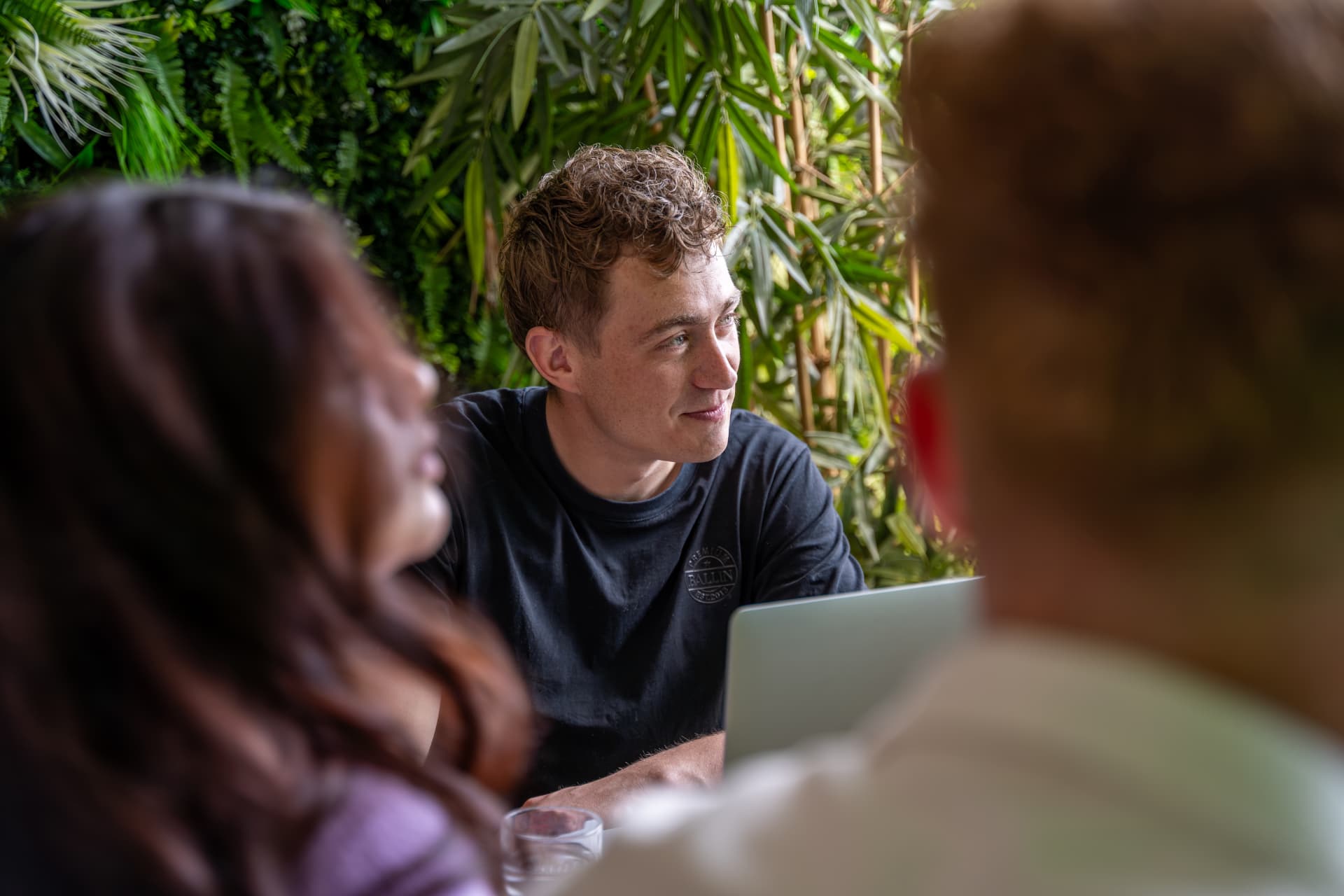 Robin van Candidflow in gesprek